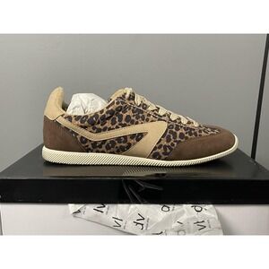 Dolce Vita Gaven Shoes Womens Size 8 Dv Brown Leopard Casual Low Top Sneakers